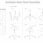 ball stool assembly instructions